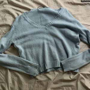 brandy melville light blue sweater